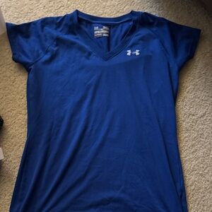 Under Armour Women's Royal Blue Short Sleeve Tee